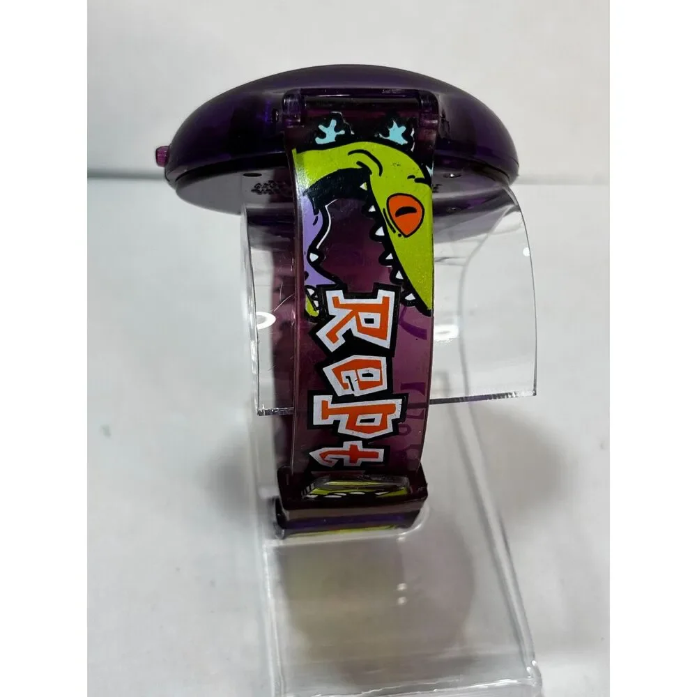 VTG Reptar Rugrats Movie 1998 Y2K digital watch, working